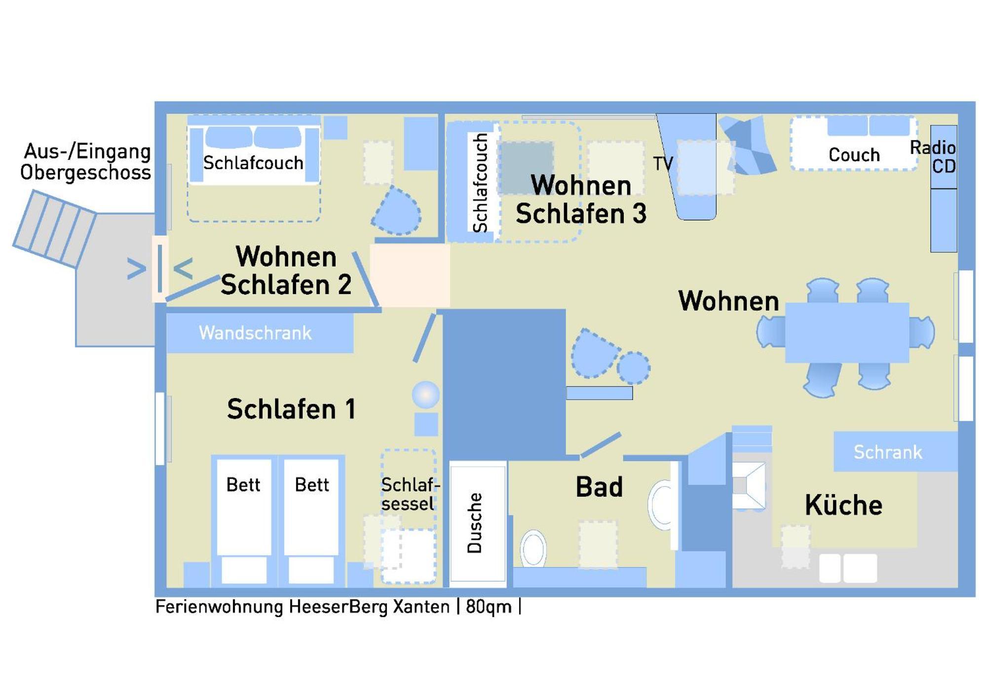 Ferienwohnung Heeserberg Xanten Zewnętrze zdjęcie