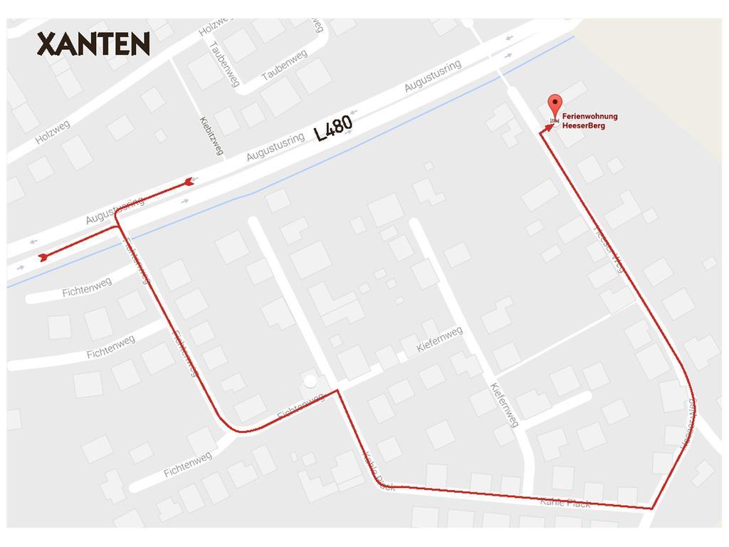 Ferienwohnung Heeserberg Xanten Zewnętrze zdjęcie