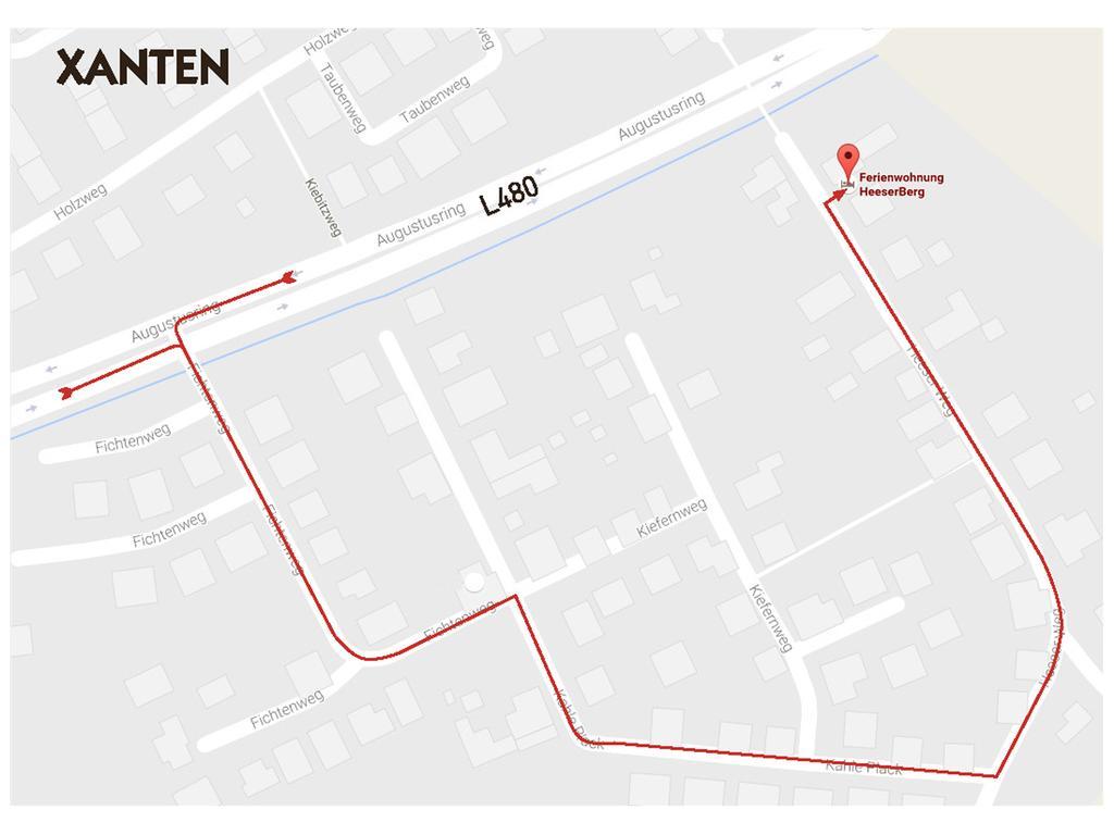 Ferienwohnung Heeserberg Xanten Zewnętrze zdjęcie